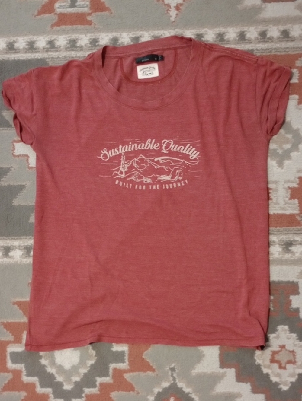 Prana Cozy Up Graphic Tee - M
